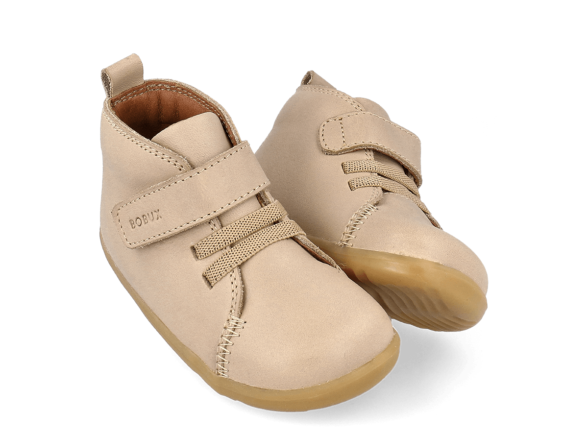 Bobux Step Up Voyager Oat Milk Boots