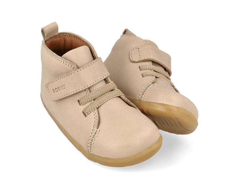 Bobux Step Up Voyager Oat Milk Boots