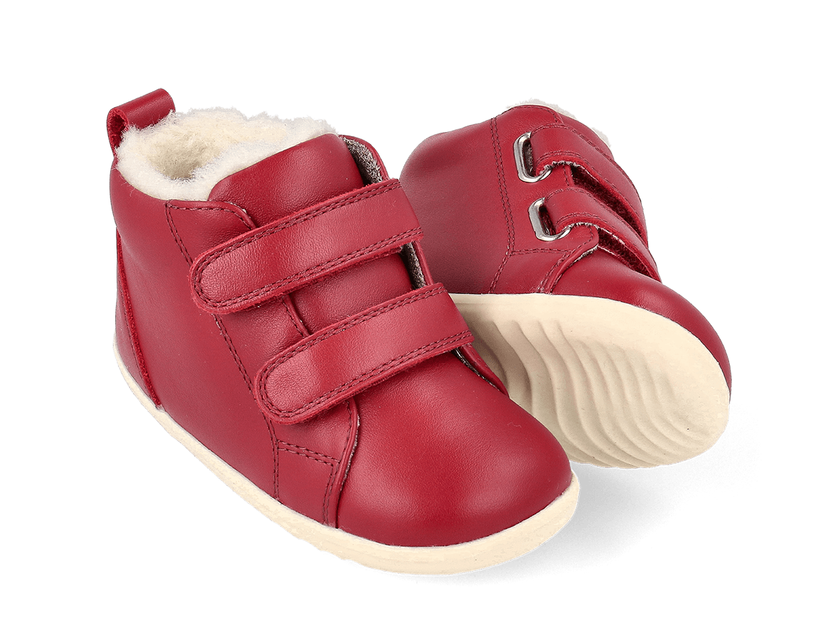 Bobux Step Up Cranberry Grass Court High Arctic Boots