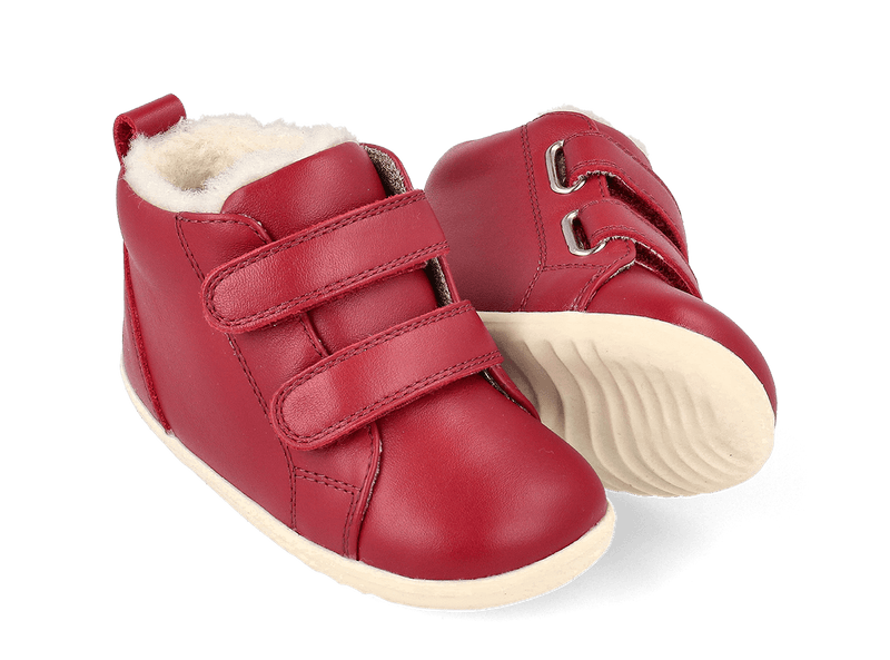 Bobux Step Up Cranberry Grass Court High Arctic Boots