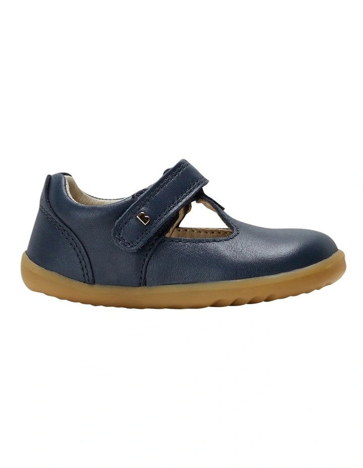 Bobux Step Up Louise T-Bar Navy Shoes