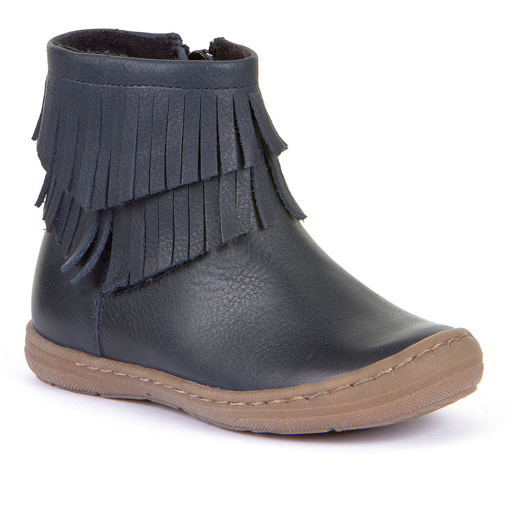 Froddo Navy Leather Boots – Marshmallow Kids