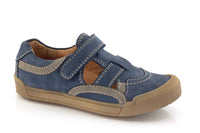 Froddo Blue Suede Open Trainers