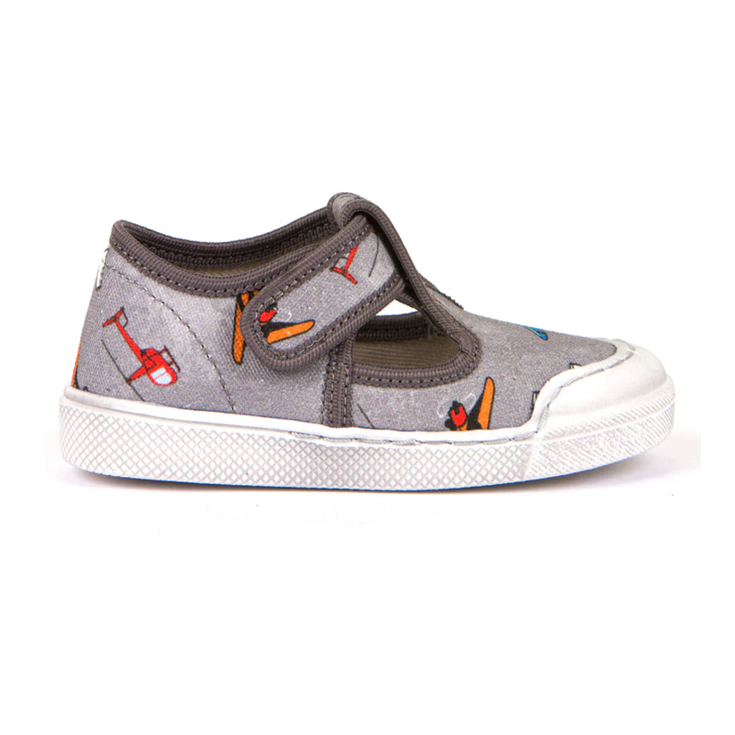 Froddo Grey Canvas Trainers