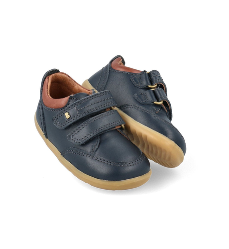 Bobux Step Up Low Timber Navy Trainers