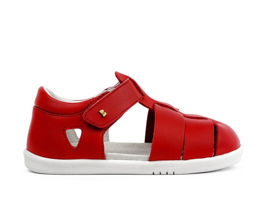 Bobux I Walk Tidal Red Sandals