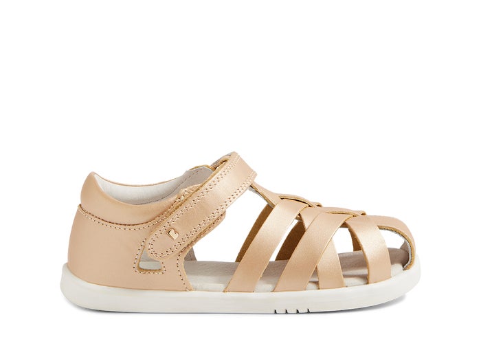 Bobux I Walk Tropicana II Pale Gold Sandals