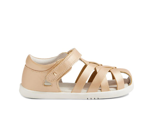 Bobux I Walk Tropicana II Pale Gold Sandals