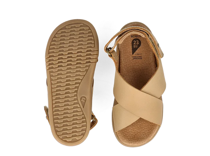 Bobux I Walk Glide Parchment Sandals