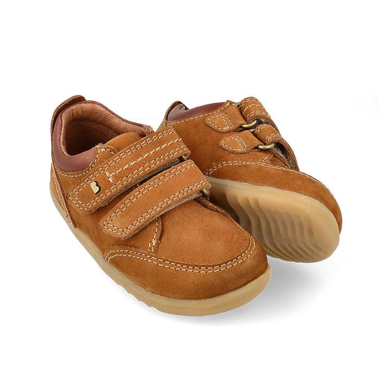 Bobux Step Up Low Timber Mustard Trainers