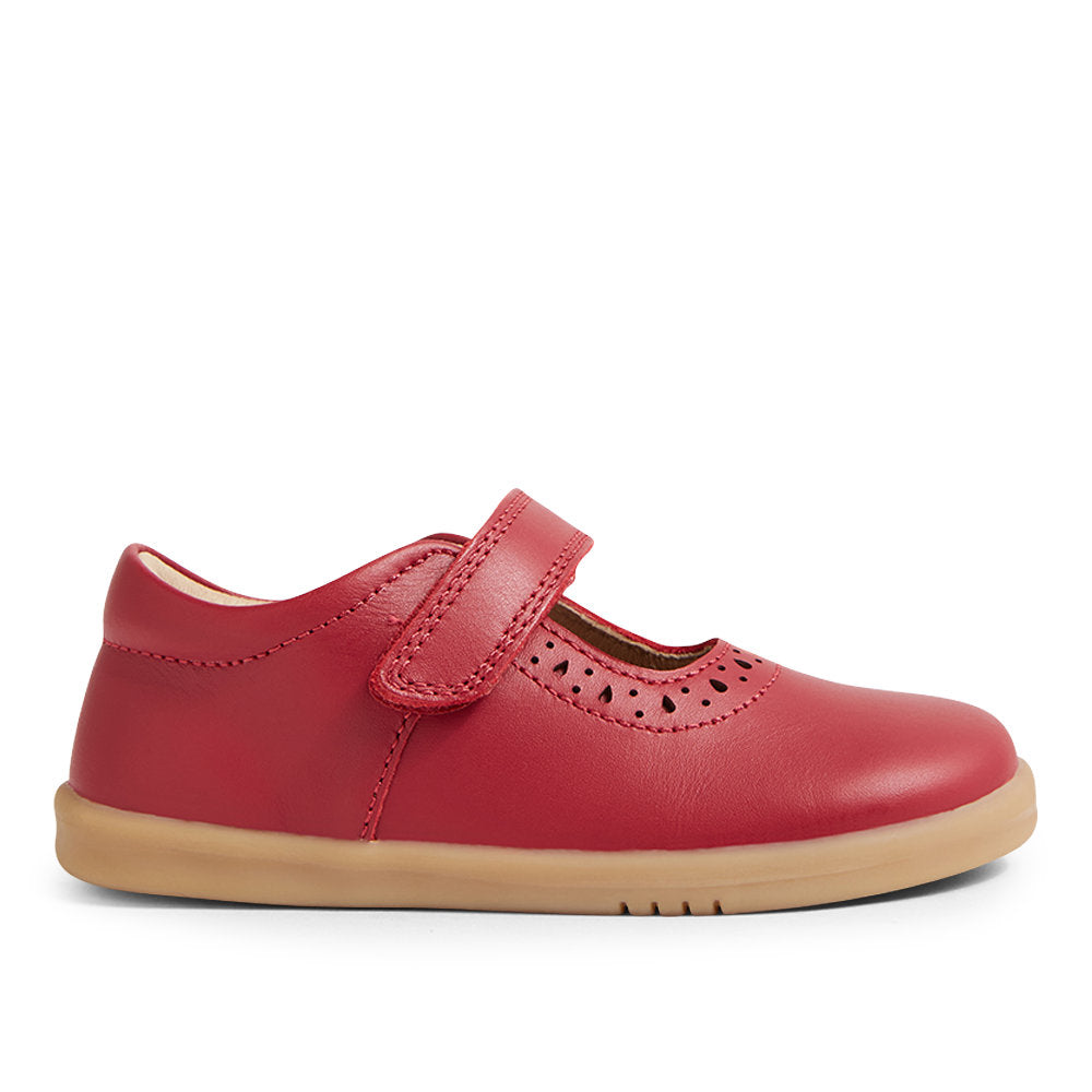 Bobux I Walk Lola Tibitan Red Mary Janes