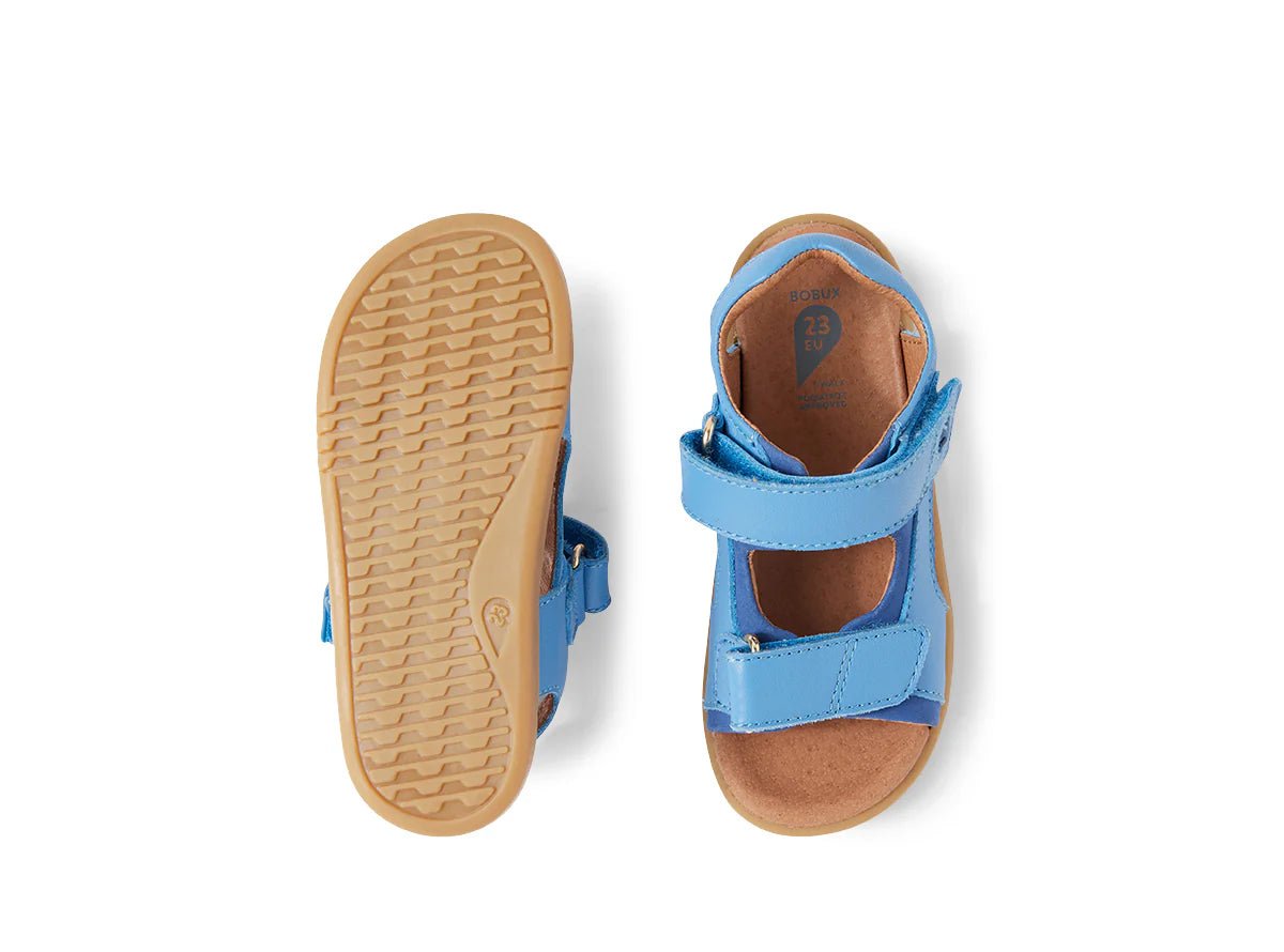 Bobux I Walk Strand Azure Blue Sandals