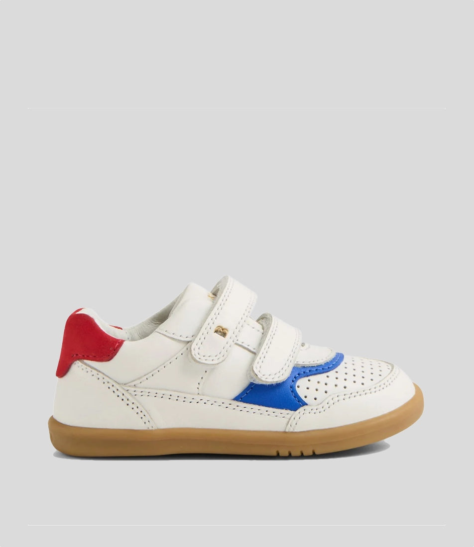 Bobux  I Walk White-Salsa Hunter Trainers