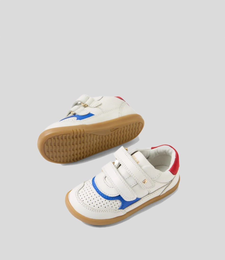 Bobux  I Walk White-Salsa Hunter Trainers