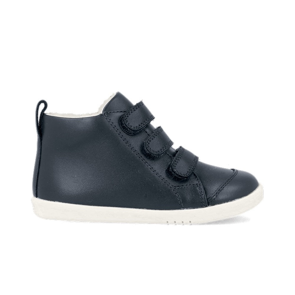 Bobux I Walk Hi Court Switch Arctic Navy Trainers