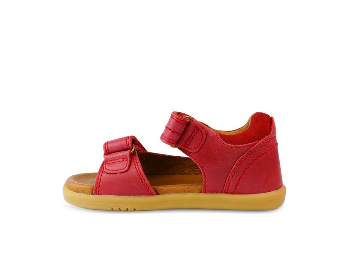 Bobux I Walk Driftwood Red Sandals