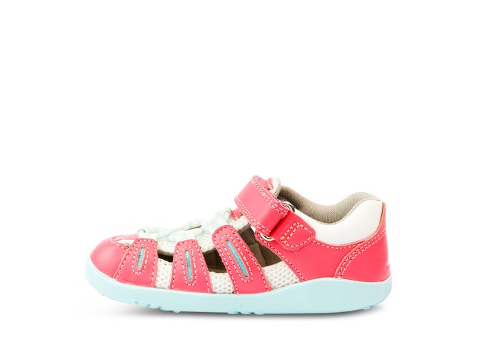 Bobux I Walk Summit Guava + Mist Sandals