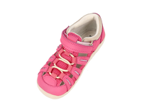 Bobux I Walk Summit Pink Cyclamen-Chalk Sandals