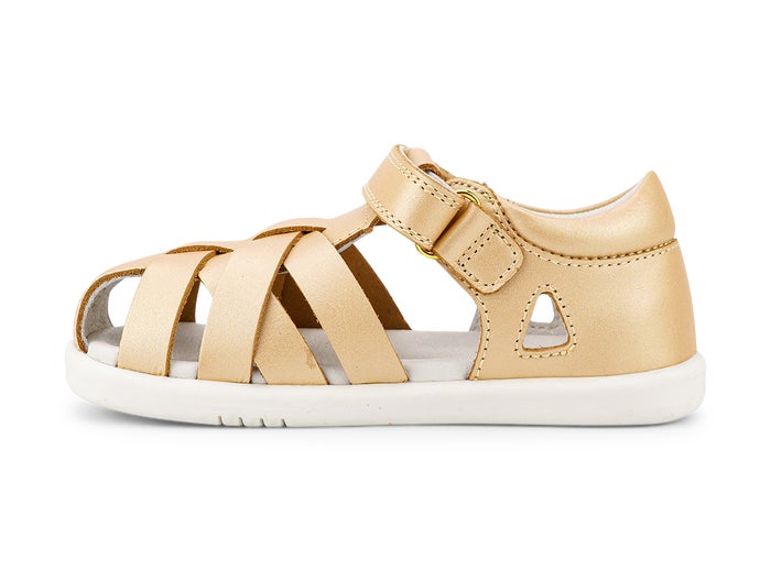Bobux I Walk Tropicana II Pale Gold Sandals