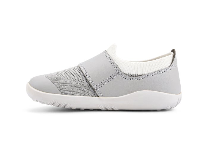 Bobux I Walk Dimension III Grey + White Trainers