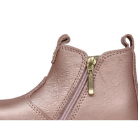 Bobux Step Up Jodhpur Rose Gold Boots