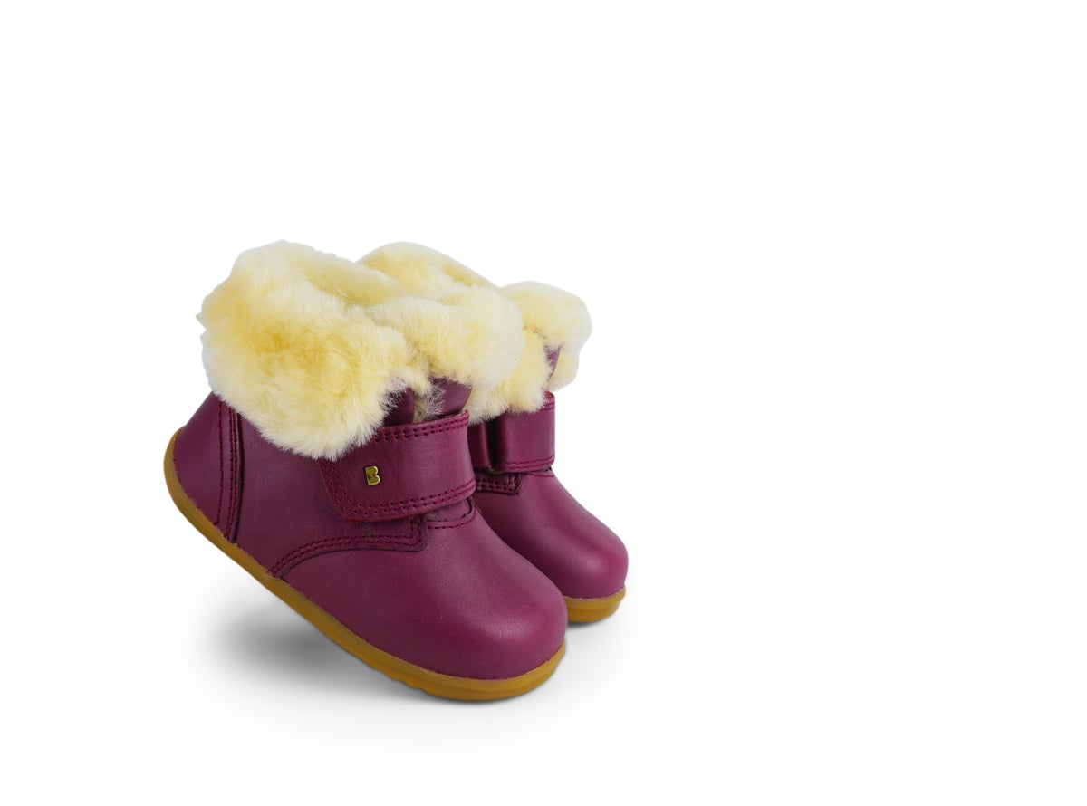 Bobux Step Up Desert Arctic Boysenberry Boots