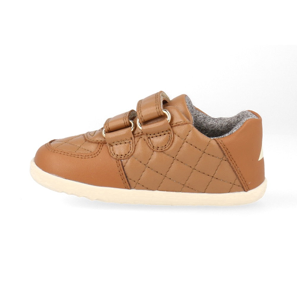 Bobux Step Up Stitch Caramel Trainers
