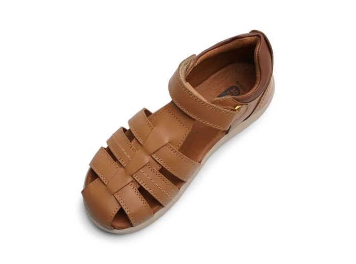 Bobux KP Roam Caramel + Toffee Sandals