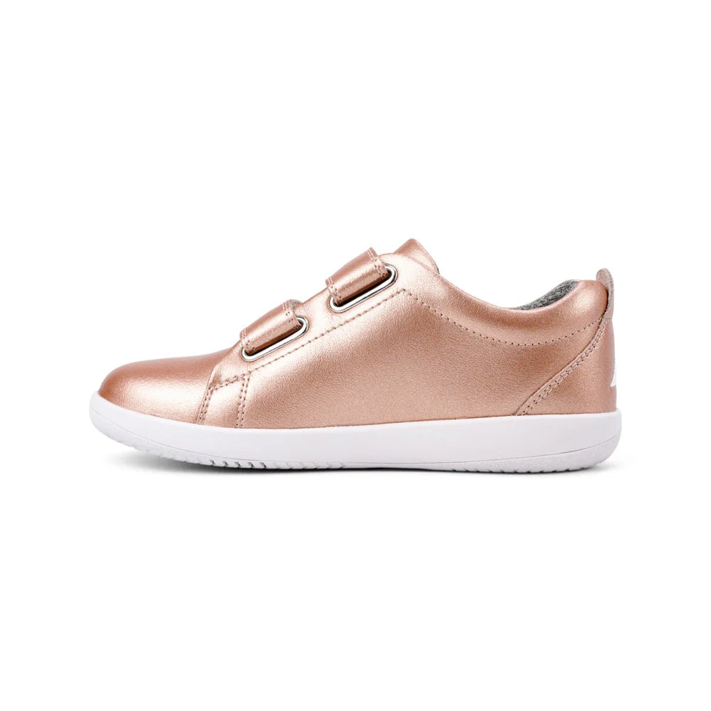 Bobux KP Grass Court Rose Gold Trainers