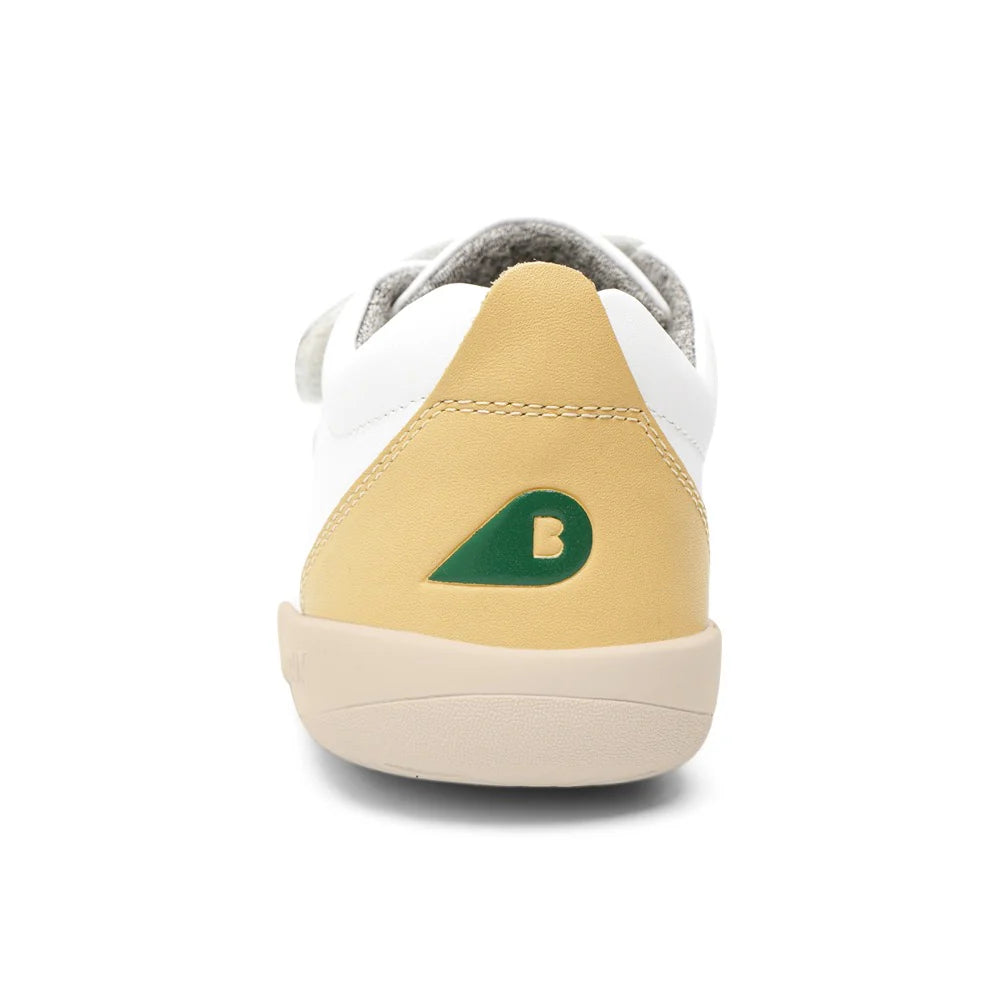 Bobux KP Grass Court White + Sand Trainers