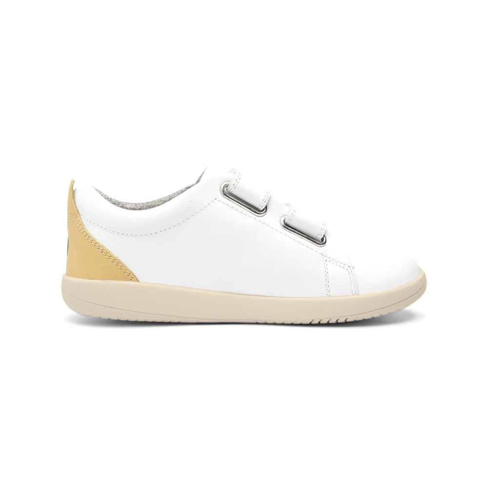 Bobux KP Grass Court White + Sand Trainers