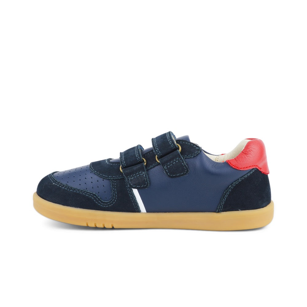 Bobux KP Riley Navy + Red Trainers