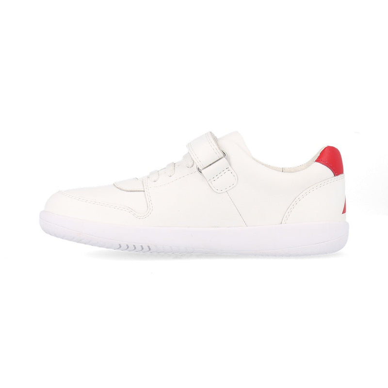 Bobux KP Kid Plus Comet White + Red Trainers