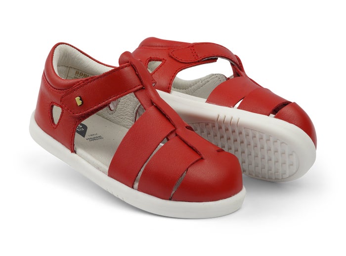 Bobux I Walk Tidal Red Sandals