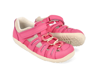 Bobux I Walk Summit Pink Cyclamen-Chalk Sandals