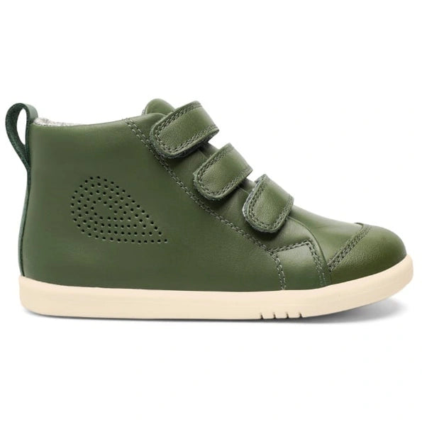 Bobux I Walk Hi Court Forest Trainers
