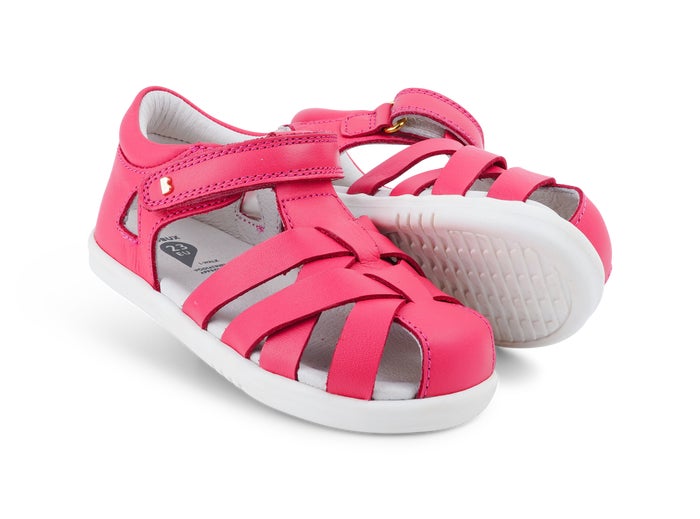 Bobux I Walk Tropicana II Guava Sandals