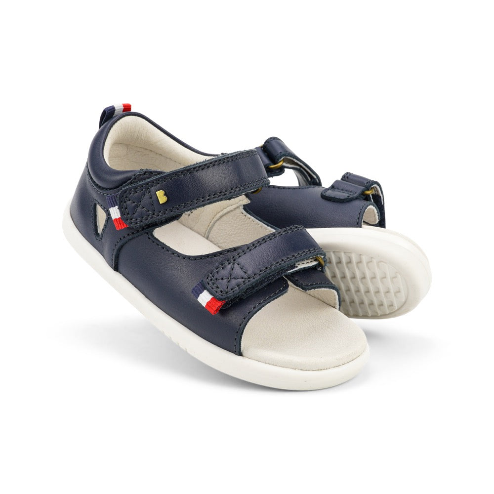 Bobux I Walk Rise Navy Sandals