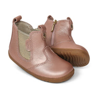 Bobux Step Up Jodhpur Rose Gold Boots