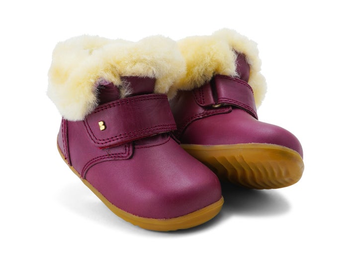 Bobux Step Up Desert Arctic Boysenberry Boots