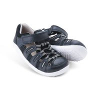 Bobux Step Up Summit Navy + Charcoal Sandals