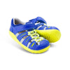 Bobux Step Up Summit Blueberry + Neon Sandals