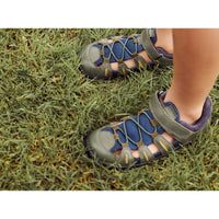 Bobux Step Up Forest + Navy Summit Sandals