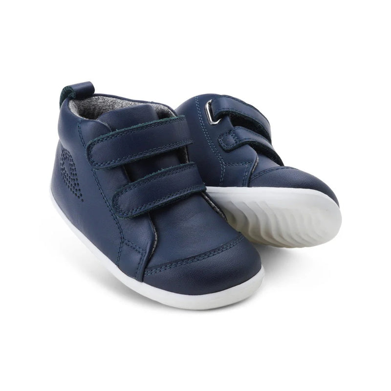 Bobux Step Hi Court Navy Boots