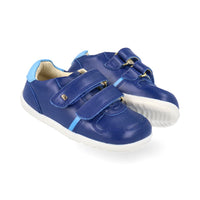 Bobux Step Up Blueberry + Powder Blue Riley Trainers