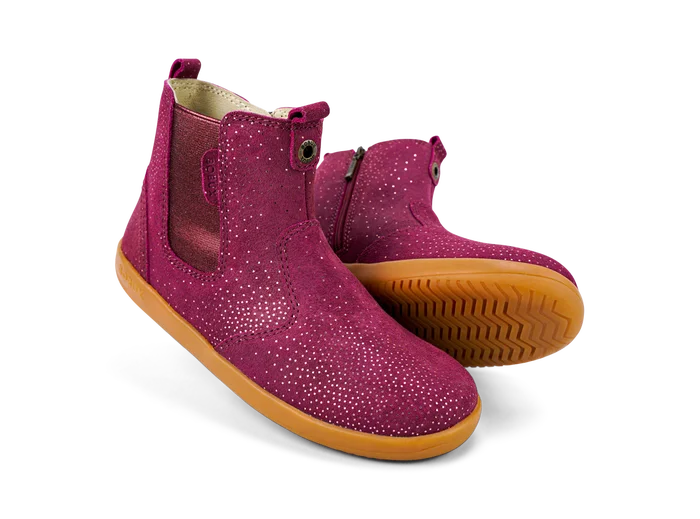 Bobux KP Kid Plus Jodhpur Boysenberry Starburst Boots