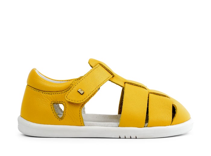 Bobux I Walk Tidal Yellow Sandals