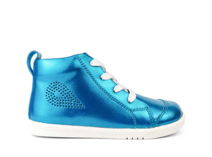 Bobux I Walk Alley-Oop Peacock Metallic Trainers