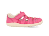 Bobux I Walk Summit Pink Cyclamen-Chalk Sandals