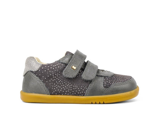 Bobux I Walk Riley Charcoal Starburst Trainers